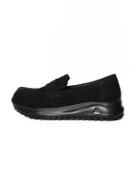 Pantofi Casual Dama din piele naturala 53671 BLACK | ADVANCER