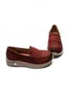 Pantofi Casual Dama din piele naturala 53671 RED | ADVANCER