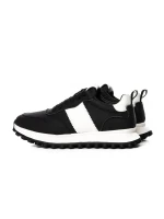 Pantofi Sport Barbati din piele naturala 7077 BLACK | ADVANCER