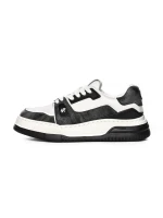 Pantofi Sport Barbati din piele naturala 6601 BLACK | ADVANCER