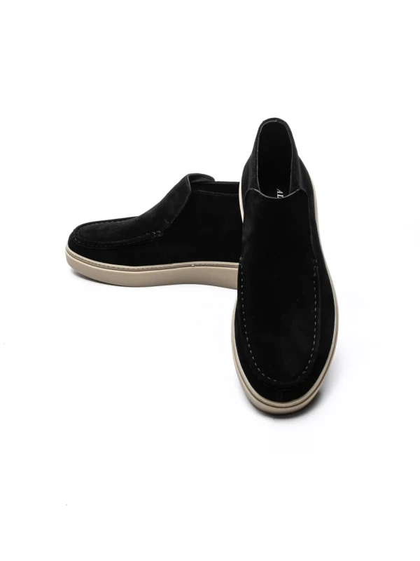 Ghete Barbati din piele naturala 2-1977125 BLACK | ADVANCER