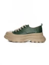 Pantofi Casual Dama din piele naturala 6805 GREEN | ADVANCER
