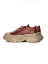 Pantofi Casual Dama din piele naturala 6805 RED | ADVANCER