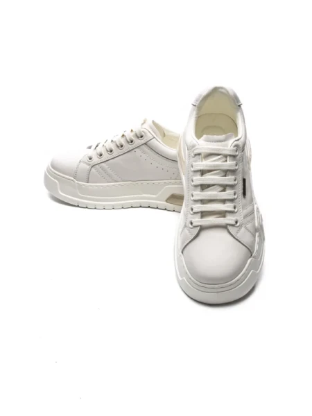 Pantofi Sport Barbati din piele naturala 5337 WHITE | ADVANCER