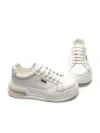 Pantofi Sport Barbati din piele naturala 5337 WHITE | ADVANCER
