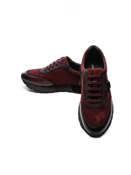 Pantofi Sport Barbati din piele naturala 1-230-77 WINE | ADVANCER