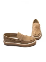 Mocasini Barbati din piele naturala 5331 APRICOT | ADVANCER