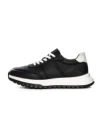 Pantofi Sport Barbati din piele naturala 7Q8807 BLACK | ADVANCER