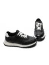 Pantofi Sport Barbati din piele naturala 7Q8807 BLACK | ADVANCER