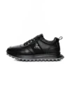 Pantofi Sport Barbati din piele naturala 7058 BLACK-GREY | ADVANCER