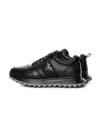 Pantofi Sport Barbati din piele naturala 7058 BLACK-GREY | ADVANCER