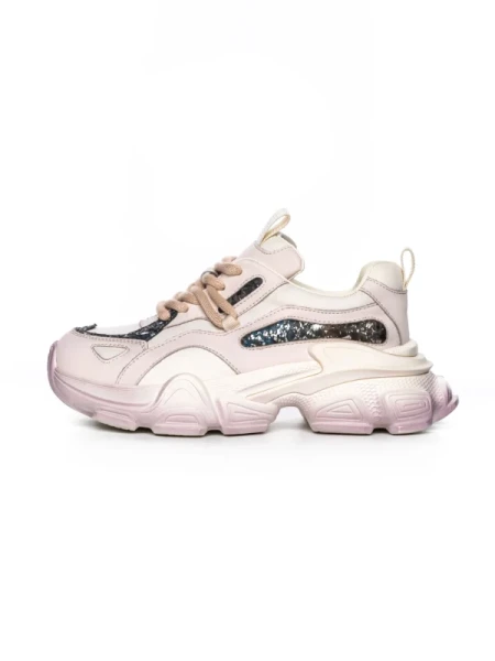 Pantofi Sport Dama din piele naturala HY5757-2 LIGHT PINK | FRANCO GERARDO