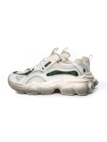 Pantofi Sport Dama din piele naturala HY5757-2 CREAM-GREEN | FRANCO GERARDO