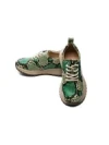 Pantofi Sport Dama din piele naturala 10886 GREEN | ADVANCER