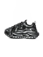 Pantofi Sport Barbati din piele naturala S52369 BLACK | ADVANCER