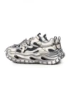 Pantofi Sport Barbati din piele naturala S52369 WHITE | ADVANCER