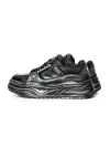Pantofi Sport Barbati din piele naturala 98512-1 BLACK | ADVANCER