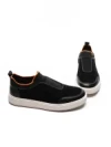 Pantofi Sport Barbati din piele naturala 25815 BLACK | ADVANCER