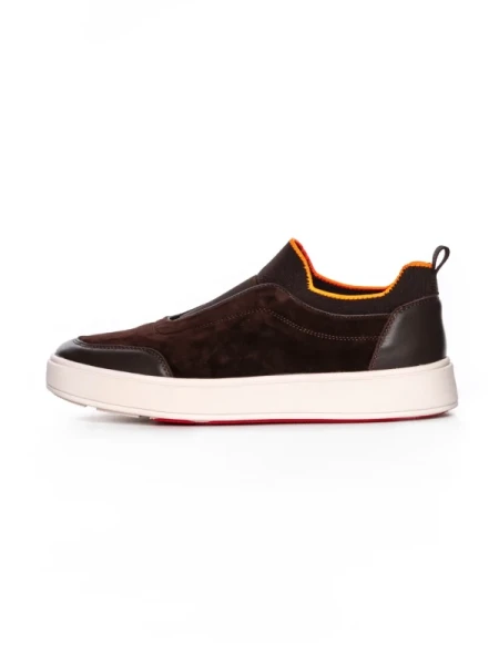 Pantofi Sport Barbati din piele naturala 25815 COFFEE | ADVANCER