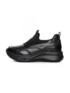 Pantofi Sport Dama din piele naturala 87838 BLACK | ADVANCER