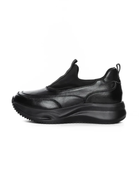 Pantofi Sport Dama din piele naturala 87838 BLACK | ADVANCER