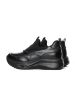 Pantofi Sport Dama din piele naturala 87838 BLACK | ADVANCER
