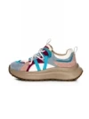 Pantofi Sport Dama din piele naturala HW9256-1 BLUE-RED | FRANCO GERARDO