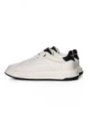 Pantofi Sport Barbati din piele naturala 8632-1 WHITE-BLACK | ADVANCER