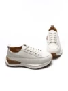 Pantofi Sport Dama din piele naturala BG08 CREAM | ADVANCER
