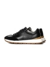 Pantofi Sport Barbati din piele naturala 8813 BLACK | ADVANCER
