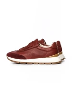 Pantofi Sport Barbati din piele naturala 8813 RED | ADVANCER