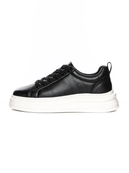 Pantofi Sport Barbati din piele naturala 5335 BLACK | ADVANCER