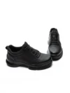 Pantofi Sport Barbati din piele naturala 39600 BLACK | ADVANCER