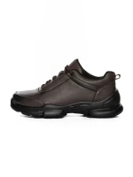 Pantofi Sport Barbati din piele naturala 39600 COFFEE | ADVANCER