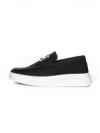 Mocasini Barbati 5NXE55 BLACK-WHITE | EXCENTRIC SHOES