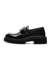 Mocasini Barbati din piele naturala 5NXE25 BLACK | PANTOFUL