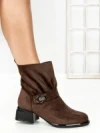 Ghete Dama Imblanite 6GS16 BROWN | MEI