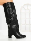 Cizme Dama cu Toc 6AH35 BLACK | MEI