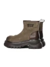 Ghete Dama din piele naturala 10551-2 KHAKI | ADVANCER