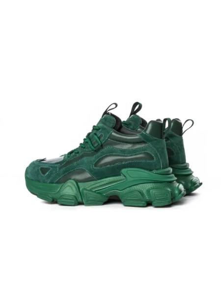 Ghete Dama din piele naturala 2015 GREEN | ADVANCER