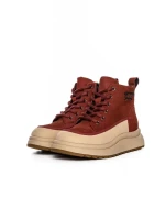 Ghete Dama din piele naturala 8361-2 RED | ADVANCER