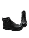 Ghete Barbati din piele naturala WM2901 BLACK | ADVANCER