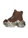 Ghete Dama din piele naturala 10806 BROWN | ADVANCER
