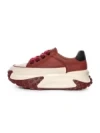 Pantofi Sport Dama din piele naturala KM9071-2 RED | ADVANCER