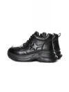 Ghete Dama din piele naturala 10781 BLACK | ADVANCER