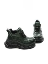 Ghete Dama din piele naturala 10781 GREEN | ADVANCER