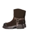 Ghete Dama din piele naturala 10856-2 BROWN | ADVANCER