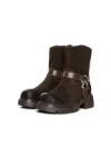 Ghete Dama din piele naturala 10856-2 BROWN | ADVANCER