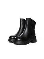 Ghete Dama din piele naturala 83125 BLACK | ADVANCER