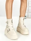 Ghete Dama cu Platforma 56WL13 BEIGE | MEI